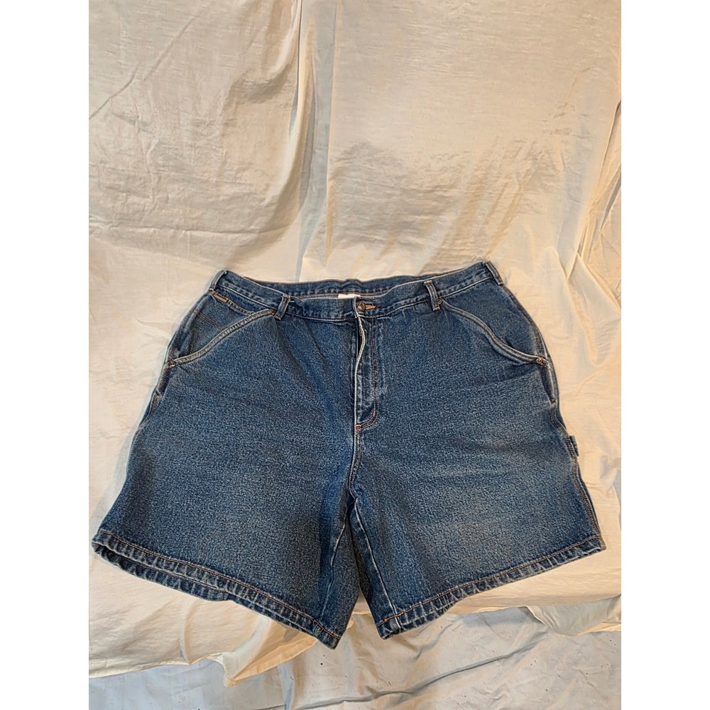 Sorel Carpenter Denim Shorts Blue Workwear Utility Men 40
